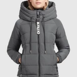 Brandneu ⌛ Khujo LILENA - Winterjacke - Grau, Damen 🌟