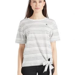 Top 10 💯 Khujo AURELIA - T-Shirt Print - Weiß Schwarz Gestreift, Damen 🔥 -khujo Verkaufsladen e8c1e28ecaa04420839fa2fb777b844e
