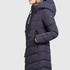 Coupon 😉 Khujo AYLEENA - Wintermantel - Dunkelblau, Damen 👍 -khujo Verkaufsladen e9707a17e12b4753b8e807210b612b42