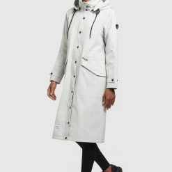 Brandneu 🎉 Khujo SMILLA - Parka - Hellgrau, Damen 👍 -khujo Verkaufsladen e9b134c189a24195842765de86c22903