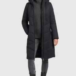 Billig 😀 Khujo ARIBAY PEACHED - Wintermantel - Schwarz, Damen 🔔 9 Billig 😀 Khujo ARIBAY PEACHED - Wintermantel - Schwarz, Damen 🔔 -khujo Verkaufsladen ea6a512ad0d04b87b5cae94149bbc370