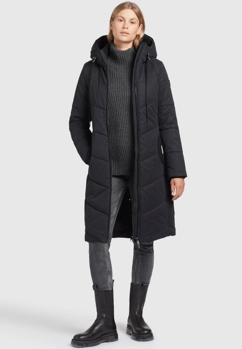 Billig 😀 Khujo ARIBAY PEACHED - Wintermantel - Schwarz, Damen 🔔 2 Billig 😀 Khujo ARIBAY PEACHED - Wintermantel - Schwarz, Damen 🔔 – Bild 2