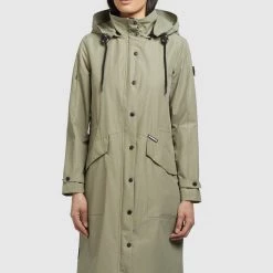 Am billigsten ⭐ Khujo SMILLA - Parka - Graugrün, Damen ✨