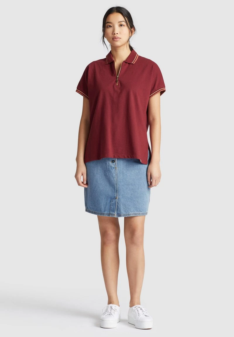 Großhandel 🤩 Khujo VELDA - Poloshirt - Tibetan Red, Damen 👏 1 Großhandel 🤩 Khujo VELDA - Poloshirt - Tibetan Red, Damen 👏
