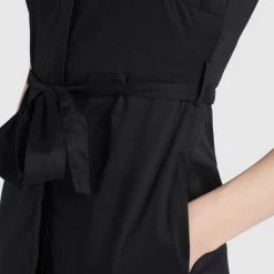 Neu 🔥 Khujo THERES - Blusenkleid - Schwarz, Damen 👏 -khujo Verkaufsladen ebeca61288cb40138cc6aad778811124