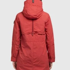 Bester Verkauf 👍 Khujo ADDA - Parka - Rot, Damen 🔔 -khujo Verkaufsladen ebf468a2be4d47dc963266aaa5a97575