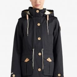 Budget 🤩 Khujo AREZU - Parka - Black, Damen 🧨