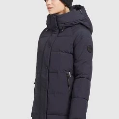 Blitzangebot ✨ Khujo DORASI - Wintermantel - Dunkelblau, Damen ❤️ -khujo Verkaufsladen ef210397fcff4b8185a1a5def8e53d91