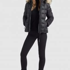 Billig 🛒 Khujo EAVAN - Winterjacke - Schwarz, Damen 😉 -khujo Verkaufsladen f1825561dc664080b72e042690b0fa6e