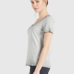 Großhandel 🔔 Khujo PERGOLA - T-Shirt Basic - Grau, Damen ⭐ -khujo Verkaufsladen f193358404e54d9d9fa1f209ed4c0d88