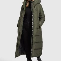 Schlussverkauf 🧨 Khujo SOULANI - Wintermantel - Dunkeloliv, Damen ✔️ -khujo Verkaufsladen f21ba3bc927b40a4bba09a322bb5f1c9