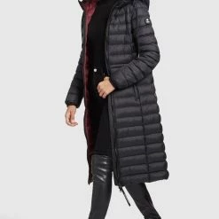 Aktion ✔️ Khujo MIMI SHINE - Wintermantel - Schwarz, Damen ❤️ -khujo Verkaufsladen f257d12051104a29aadc58f921a38d45