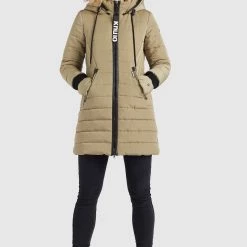 Top 10 ✔️ Khujo SHINE - Wintermantel - Beige, Damen ⌛