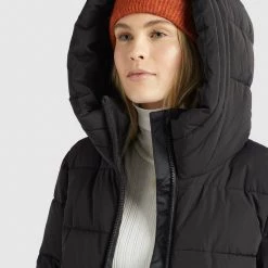 Coupon 😍 Khujo NAVASSA - Wintermantel - Schwarz, Damen 🔔 -khujo Verkaufsladen f34a45821ead4858b68793d9f3c7ba6c