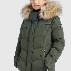 Bestpreis 👍 Khujo WINSEN6 - Winterjacke - Dunkeloliv, Damen 😍 -khujo Verkaufsladen f393d02320ce49bdbab27f5ee629742b