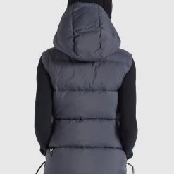 Schlussverkauf 😀 Khujo MARGARIDA MATT - Weste - Grau, Damen 💯 -khujo Verkaufsladen f3a9a80061f748cea561d5a2f2babd20