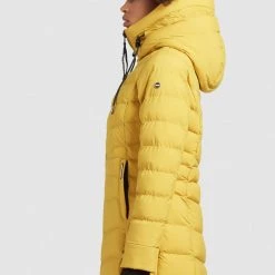 Budget 🔔 Khujo TUHANI MATT - Wintermantel - Gelb, Damen 👏 -khujo Verkaufsladen f3f1ff64699f4e65b05cf6c6cdf08e40