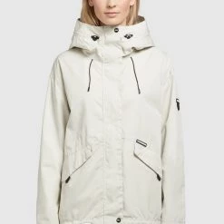 Neu 🛒 Khujo FRIPS - Übergangsjacke - Hellgrau, Damen 👍