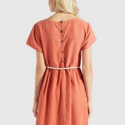 Billig 🌟 Khujo ASBA - Freizeitkleid - Terrakotta, Damen ❤️ -khujo Verkaufsladen f4a225cbd9384e0fae47a435e52aa65b