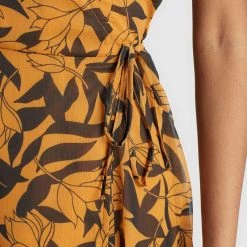 Bestes Angebot 🎁 Khujo VARVARA - Freizeitkleid - Orange/black, Damen 😍 -khujo Verkaufsladen f5a05ef01d23487581bfde80eb131d15