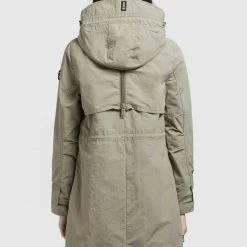 Budget 😉 Khujo ADDA - Parka - Graugrün, Damen 🥰 -khujo Verkaufsladen f62f3ad77f7a4e3daeb731d8578c8317