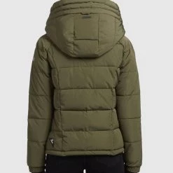 Brandneu 👍 Khujo LILENA - Winterjacke - Dunkeloliv, Damen 😍 -khujo Verkaufsladen f6d09d394f914c74bdbb58aef533e3d4