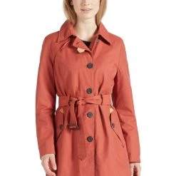 Bestes Angebot 🧨 Khujo AURORA - Trenchcoat - Rot, Damen 🥰 -khujo Verkaufsladen f711f8b9edd649e794abad17665d61c7
