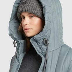 Auslauf 😀 Khujo TWEETY PRIME5 - Übergangsjacke - Blaugrau, Damen 😍 -khujo Verkaufsladen f72bb99535b248bdb5df6dac8d3fcb00