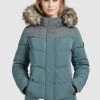 Coupon 🔔 Khujo WINSEN - Winterjacke - Blaugrau, Damen 🥰