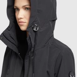 Billig 🔥 Khujo KAYA - Outdoorjacke - Schwarz, Damen 😍 -khujo Verkaufsladen f7b3f2a6282949c581e1f80e883e489f