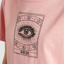 Bestpreis ✨ Khujo HELA - T-Shirt Print - Rosa, Damen 🤩 -khujo Verkaufsladen f8aef80002664b8a8fbb62248a5d3edc