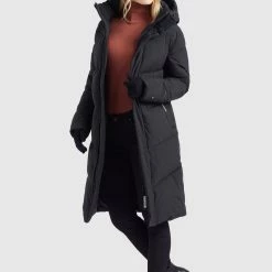 Billig ❤️ Khujo TORINO - Wintermantel - Schwarz, Damen 🎁 -khujo Verkaufsladen f930dcc64e08402eb67637c4a45ff087