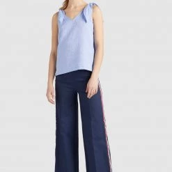 Billig 🤩 Khujo MEDINA - Bluse - Blau, Damen ❤️ -khujo Verkaufsladen f9d97c1a89c04a78a37bdf491574fae3