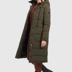 Bester Verkauf 🧨 Khujo LIZZ - Wintermantel - Dunkeloliv, Damen ⭐ -khujo Verkaufsladen fa30bc414305491e9e716a3eaeb46659