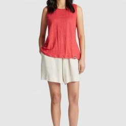 Besorgen 🔔 Khujo KEILANI - Top - Red, Damen 😍