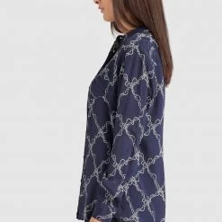 Schlussverkauf 🔔 Khujo COLLINS - Hemdbluse - Dark Blue, Damen ⌛ -khujo Verkaufsladen fb2eea29909145adbfe35929ba43882c