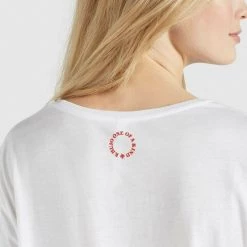 Bestpreis 😀 Khujo BANANI HEY - T-Shirt Print - Weiß, Damen ✨ -khujo Verkaufsladen fb3b7a883d4d462ab08da6f4db85111d