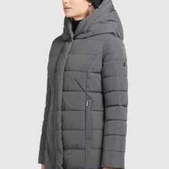Am billigsten 🧨 Khujo SILLA - Winterjacke - Grau, Damen ✔️ -khujo Verkaufsladen fb778d2d434a4fe88715b423a563c277