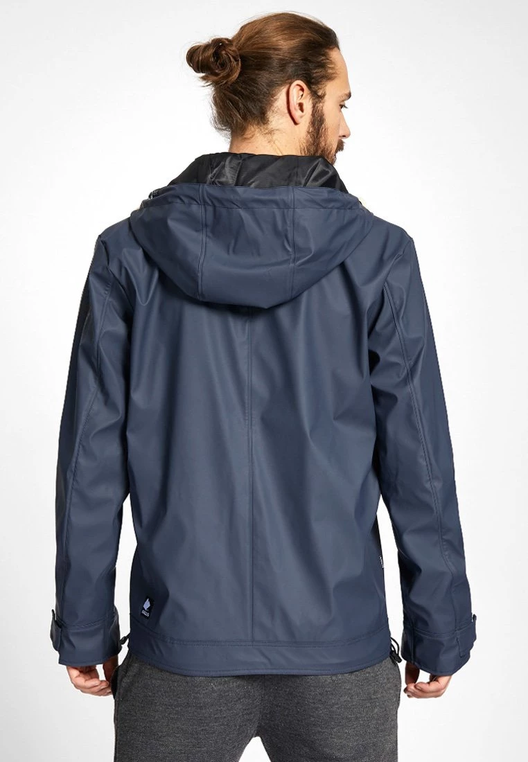 Bester Verkauf 😉 Khujo DARKIN - Regenjacke / Wasserabweisende Jacke - Dunkelblau, Herren 😍 3 Bester Verkauf 😉 Khujo DARKIN - Regenjacke / Wasserabweisende Jacke - Dunkelblau, Herren 😍 – Bild 3
