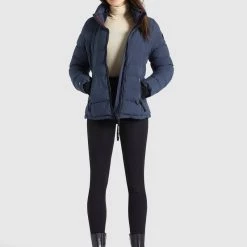 Bestpreis 🔥 Khujo BACHA MATT - Winterjacke - Dunkelblau, Damen 🛒 -khujo Verkaufsladen fc90ba61cd054d34965eeb511109756f