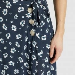 Auslauf 😍 Khujo HEPKE - A-Linien-Rock - Blau-weiß Geblümt, Damen ✔️ -khujo Verkaufsladen fca130a1b428444e9d56f64231f6f7d4