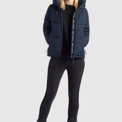 Angebote 👏 Khujo ESILA - Winterjacke - Dunkelblau, Damen 🛒 -khujo Verkaufsladen fcc4841088f8448ab6782ef53ba4d0c6