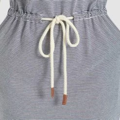 Besorgen ⭐ Khujo ANNEMARIE - Jerseykleid - Weiß-blau Gestreift, Damen 🛒 -khujo Verkaufsladen fda51993f890480cbec34ba5ae964810