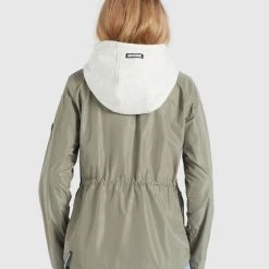 Am billigsten 😍 Khujo FAMKE - Übergangsjacke - Hellkhaki, Damen 🔥 -khujo Verkaufsladen fde038b0cd3d446bb289687cafae187a