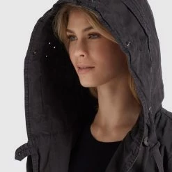 Bester Verkauf ❤️ Khujo ZARIA - Parka - Black, Damen ⌛ -khujo Verkaufsladen feffa70a929c4abea744015f85110be0